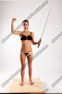 Peggy Sword Standing Pose